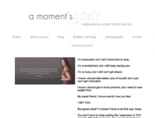 Tablet Screenshot of amomentsgrace.com